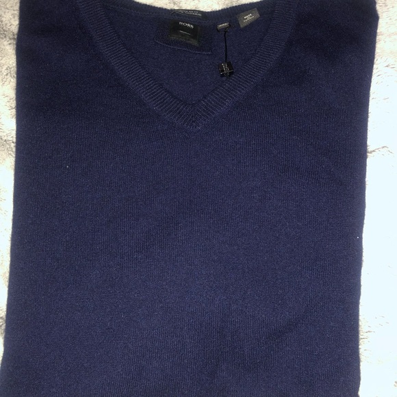 Hugo Boss Sweaters Hugo Boss Mens Pure Cashmere Sweater Size Xxl